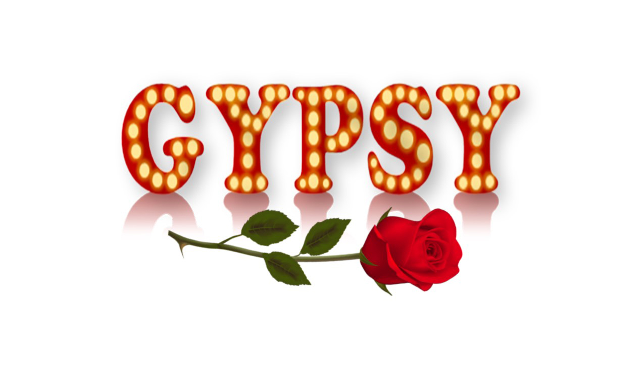 Gypsy logo with a rose